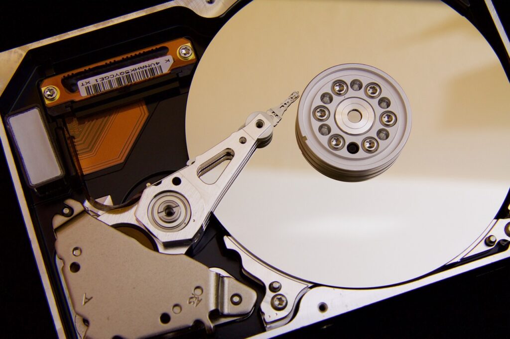 Secure hard drive destruction